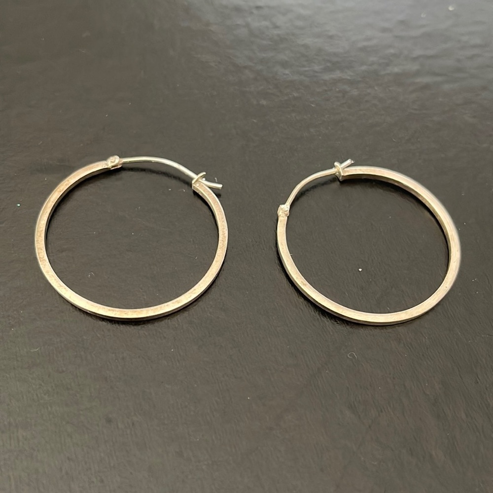 Hoop earrings